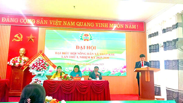 Đại hội Hội Nông dân xã Thất Khê lần thứ I, nhiệm kỳ 2025–2030
