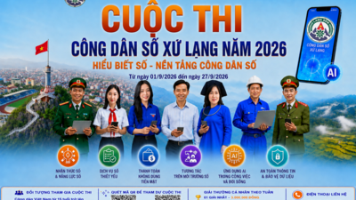 Hướng dẫn thi Công dân số xứ lạng